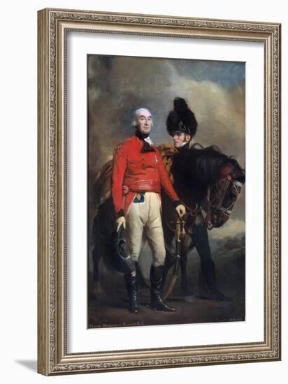 Sir Francis Rawdon-Hastings, 2nd Earl of Moira, C.1813-Sir Henry Raeburn-Framed Giclee Print
