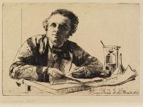 Portrait of Francis Seymour Haden (No. 2) (While Etching), 1862-Sir Francis Seymour Haden-Giclee Print