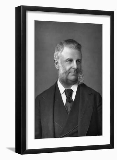 Sir Frederick Augustus Abel (1827-190), English Chemist, 1890-W&d Downey-Framed Photographic Print