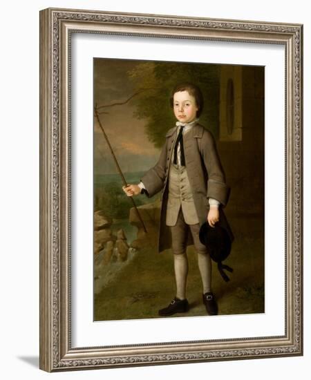 Sir Frederick Evelyn as a Boy, 1744-George Beare-Framed Giclee Print