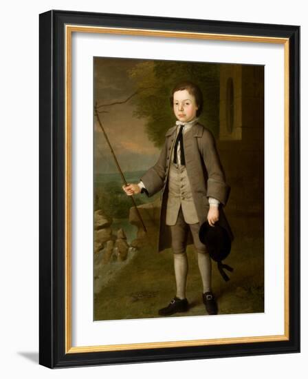 Sir Frederick Evelyn as a Boy, 1744-George Beare-Framed Giclee Print