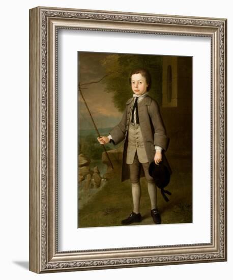 Sir Frederick Evelyn as a Boy, 1744-George Beare-Framed Giclee Print