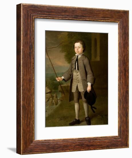 Sir Frederick Evelyn as a Boy, 1744-George Beare-Framed Giclee Print