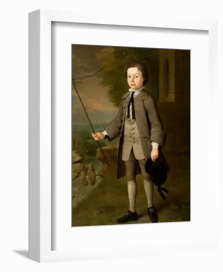Sir Frederick Evelyn as a Boy, 1744-George Beare-Framed Giclee Print