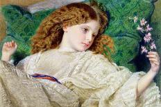 Dreams, C.1861 (W/C, Bodycolour and Gum over Graphite on Card) (See 133888)-Sir Frederick William Burton-Framed Giclee Print