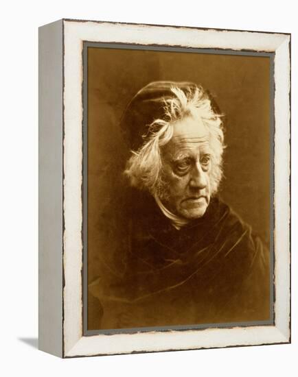 Sir Frederick William Herschel (1738 - 1822) Pub. 1867 (Photo)-Julia Margaret Cameron-Framed Premier Image Canvas