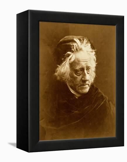 Sir Frederick William Herschel (1738 - 1822) Pub. 1867 (Photo)-Julia Margaret Cameron-Framed Premier Image Canvas