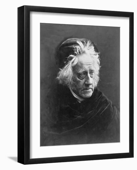 Sir Frederick William Herschel (1738 - 1822) Pub. 1867 (Photo)-Julia Margaret Cameron-Framed Giclee Print