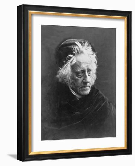 Sir Frederick William Herschel (1738 - 1822) Pub. 1867 (Photo)-Julia Margaret Cameron-Framed Giclee Print