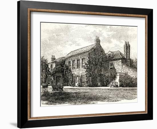 Sir Fw Herschel, Slough-null-Framed Art Print