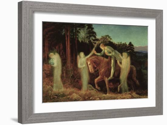 Sir Galahad, 1867-1892-Arthur Hughes-Framed Giclee Print