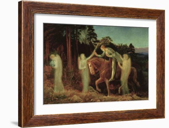 Sir Galahad, 1867-1892-Arthur Hughes-Framed Giclee Print