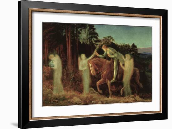 Sir Galahad, 1867-1892-Arthur Hughes-Framed Giclee Print