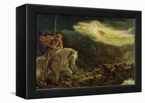 Sir Galahad - the Quest of the Holy Grail, 1870-Arthur Hughes-Framed Premier Image Canvas