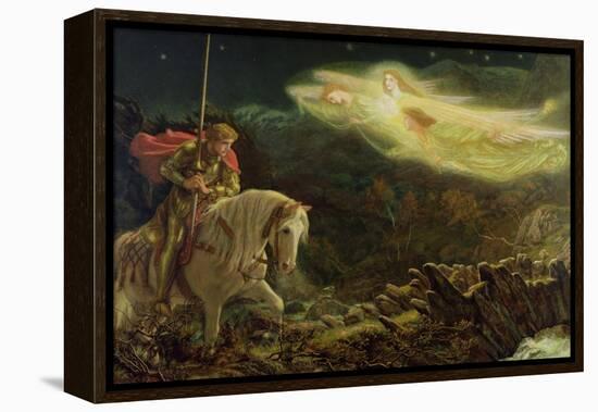 Sir Galahad - the Quest of the Holy Grail, 1870-Arthur Hughes-Framed Premier Image Canvas