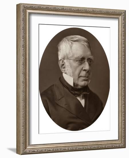 Sir George Biddell Airy, Kcb, Frs, Astronomer Royal, 1877-Lock & Whitfield-Framed Photographic Print