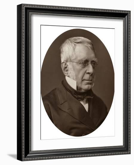 Sir George Biddell Airy, Kcb, Frs, Astronomer Royal, 1877-Lock & Whitfield-Framed Photographic Print