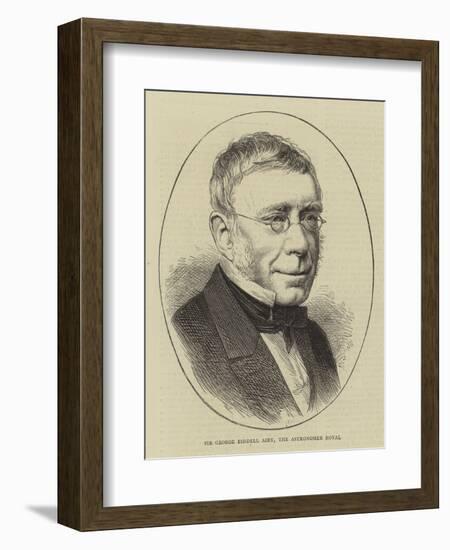 Sir George Biddell Airy, the Astronomer Royal-null-Framed Giclee Print