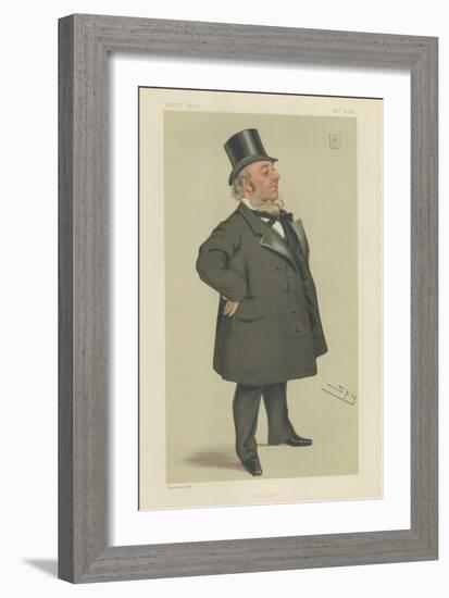 Sir George Elliot-Sir Leslie Ward-Framed Giclee Print