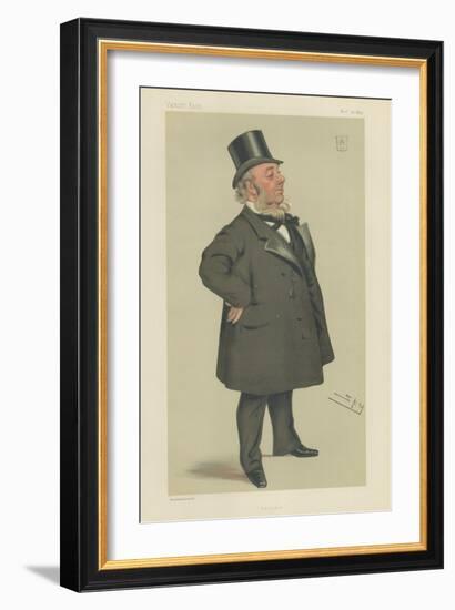 Sir George Elliot-Sir Leslie Ward-Framed Giclee Print