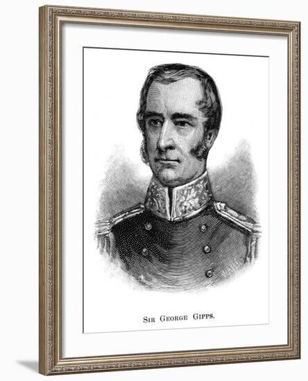 Sir George Gipps, Governor of New South Wales-WA Hirschmann-Framed Giclee Print