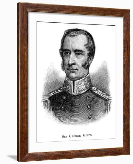 Sir George Gipps, Governor of New South Wales-WA Hirschmann-Framed Giclee Print