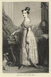 Portrait of the Hon. Mrs. Caroline Norton, 1832-Sir George Hayter-Framed Giclee Print