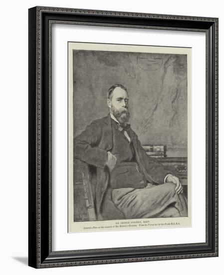 Sir George Stephen, Baronet-Frank Holl-Framed Giclee Print