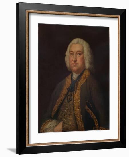 'Sir Henry Bellenden', 1761, (1935)-Thomas Hudson-Framed Giclee Print