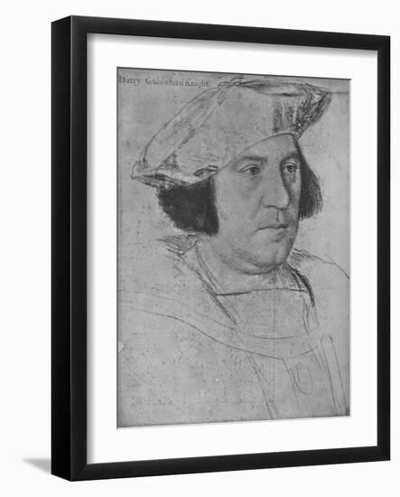 'Sir Henry Guildford', 1527 (1945)-Hans Holbein the Younger-Framed Giclee Print