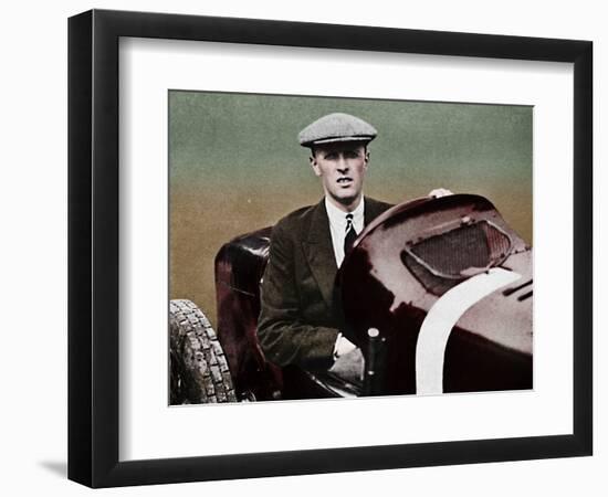 'Sir Henry Segrave', 1937-Unknown-Framed Photographic Print