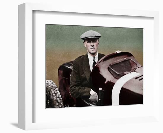 'Sir Henry Segrave', 1937-Unknown-Framed Photographic Print