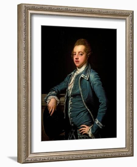 Sir Henry Watkin Dashwood, 3Rd. Baronet, 17Th Century (Oil on Canvas)-Pompeo Girolamo Batoni-Framed Giclee Print