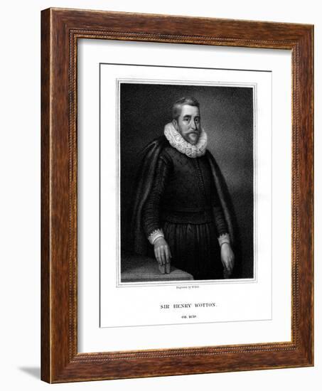 Sir Henry Wotton, English Author and Diplomat-W Holl-Framed Giclee Print