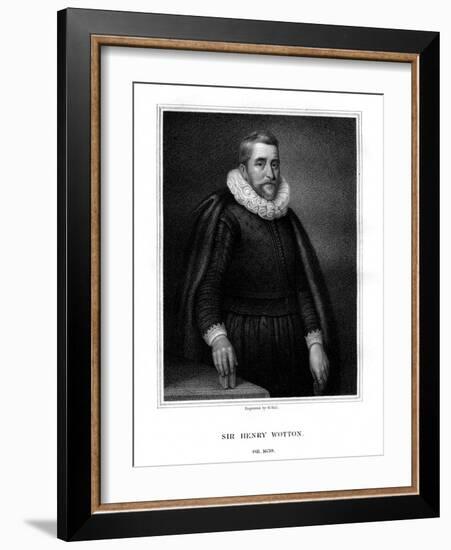 Sir Henry Wotton, English Author and Diplomat-W Holl-Framed Giclee Print