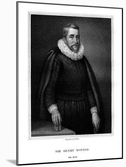 Sir Henry Wotton, English Author and Diplomat-W Holl-Mounted Giclee Print
