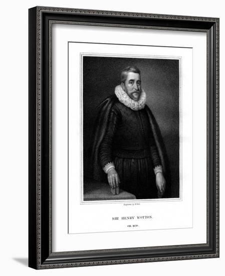 Sir Henry Wotton, English Author and Diplomat-W Holl-Framed Giclee Print