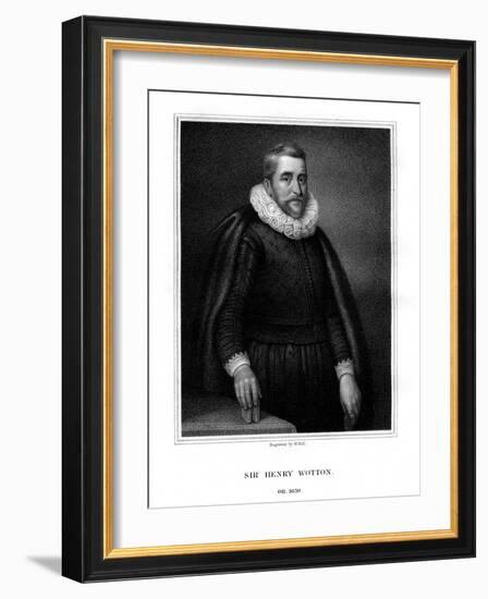 Sir Henry Wotton, English Author and Diplomat-W Holl-Framed Giclee Print