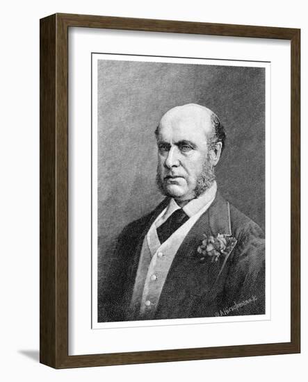 Sir Hercules Robinson, British Colonial Administrator-WA Hirschmann-Framed Giclee Print