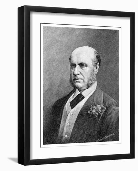 Sir Hercules Robinson, British Colonial Administrator-WA Hirschmann-Framed Giclee Print
