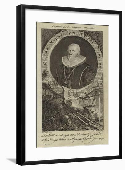 Sir Hugh Myddelton, Knight and Baronet-null-Framed Giclee Print