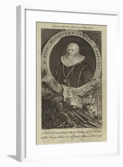 Sir Hugh Myddelton, Knight and Baronet-null-Framed Giclee Print