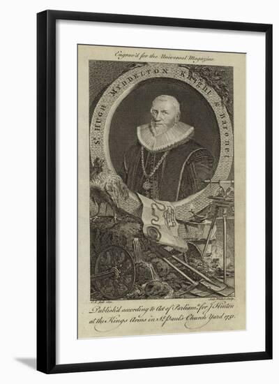Sir Hugh Myddelton, Knight and Baronet-null-Framed Giclee Print