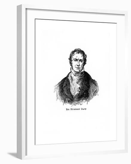 Sir Humphry Davy, Cornish Chemist and Physicist-null-Framed Giclee Print