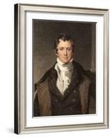 Sir Humphry Davy Portrait Chemis-Paul Stewart-Framed Photographic Print
