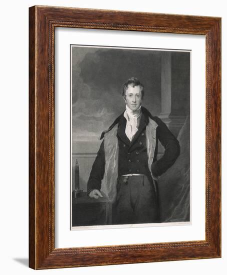 Sir Humphry Davy-Thomas Lawrence-Framed Art Print