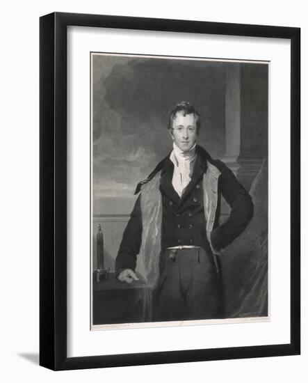 Sir Humphry Davy-Thomas Lawrence-Framed Art Print