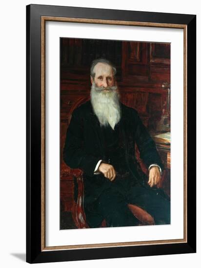 Sir Isaac Holden-James Charles-Framed Giclee Print