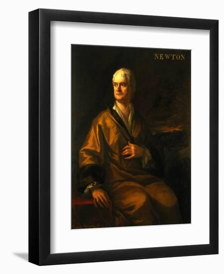 Sir Isaac Newton, 1710-Sir James Thornhill-Framed Giclee Print