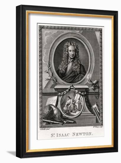 Sir Isaac Newton, 1774-William Sharp-Framed Giclee Print